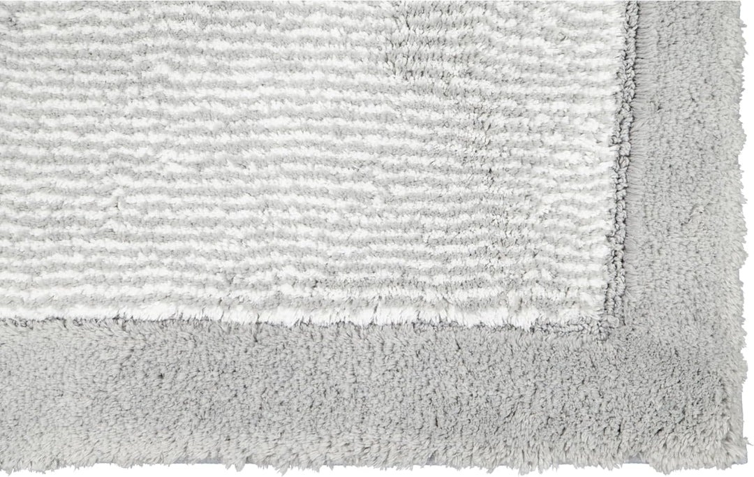 Cawö Home Badteppiche Luxury Home Two-Tone 590 Platin - 76 70x120 cm, 70x120 cm
