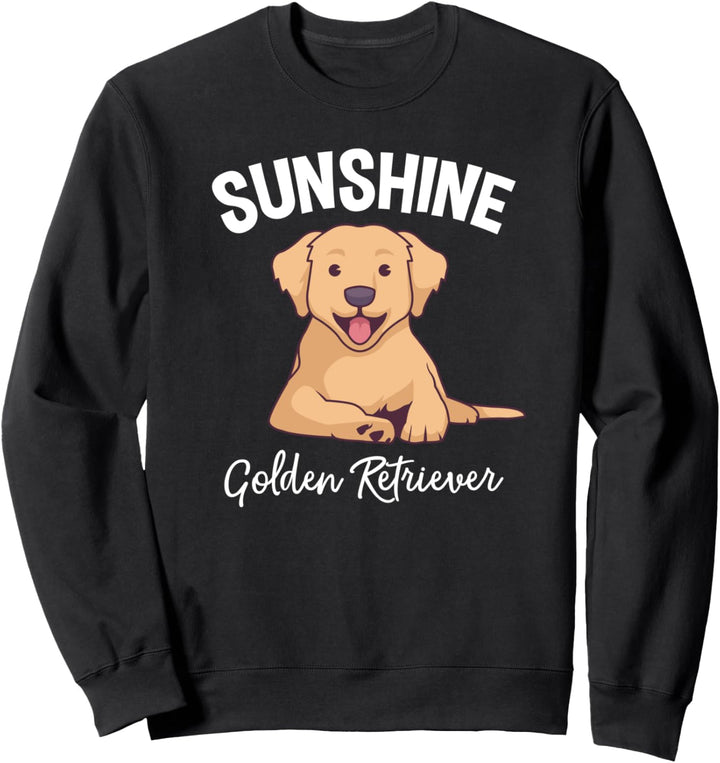 Sunshine Golden Retriever Outfit für Hundebesitzer Hunde Sweatshirt