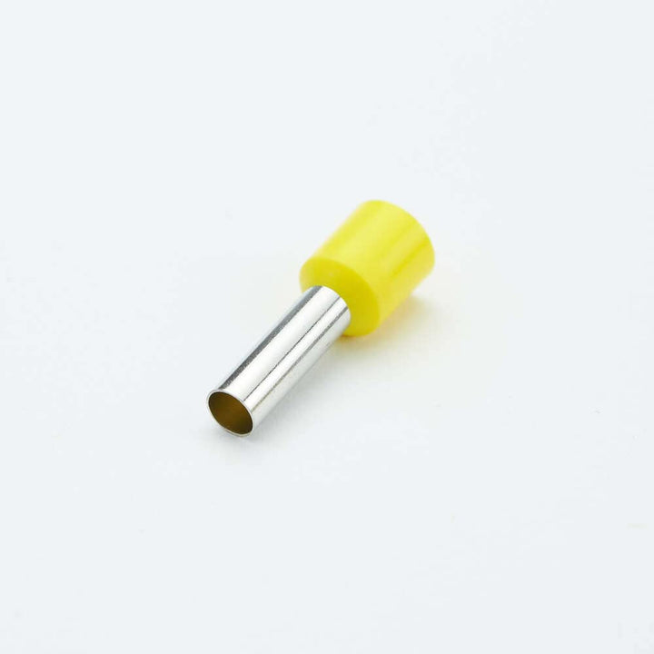 edi-tronic Aderendhülsen isoliert 6mm² 1000 St. E-6mm² gelb 1000x Aderendhülsen 6mm² isoliert, 1000x