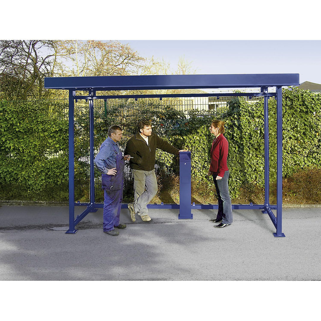 VAR | Kombi-Standascher | Volumen 5 l | BxHxT 180 x 1150 x 150 mm | Edelstahl