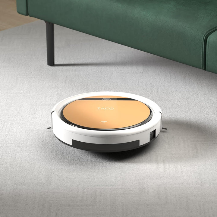 ZACO V5x Saugroboter mit Wischfunktion, App & Alexa Steuerung, 8,1cm flach, automatischer Roboter, 2