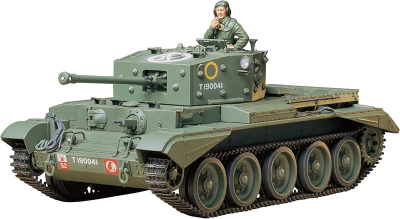 Tamiya 300035221 Spielzeug Militär 300035221-1:35 WWII Britische Panzer Cromwell Mk.IV Cruiser (1),o