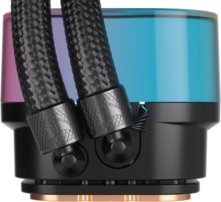 CORSAIR iCUE LINK H100i RGB Flüssig-CPU-Kühler - 240mm AIO - QX120 RGB-Lüfter - Passend Für Intel® L