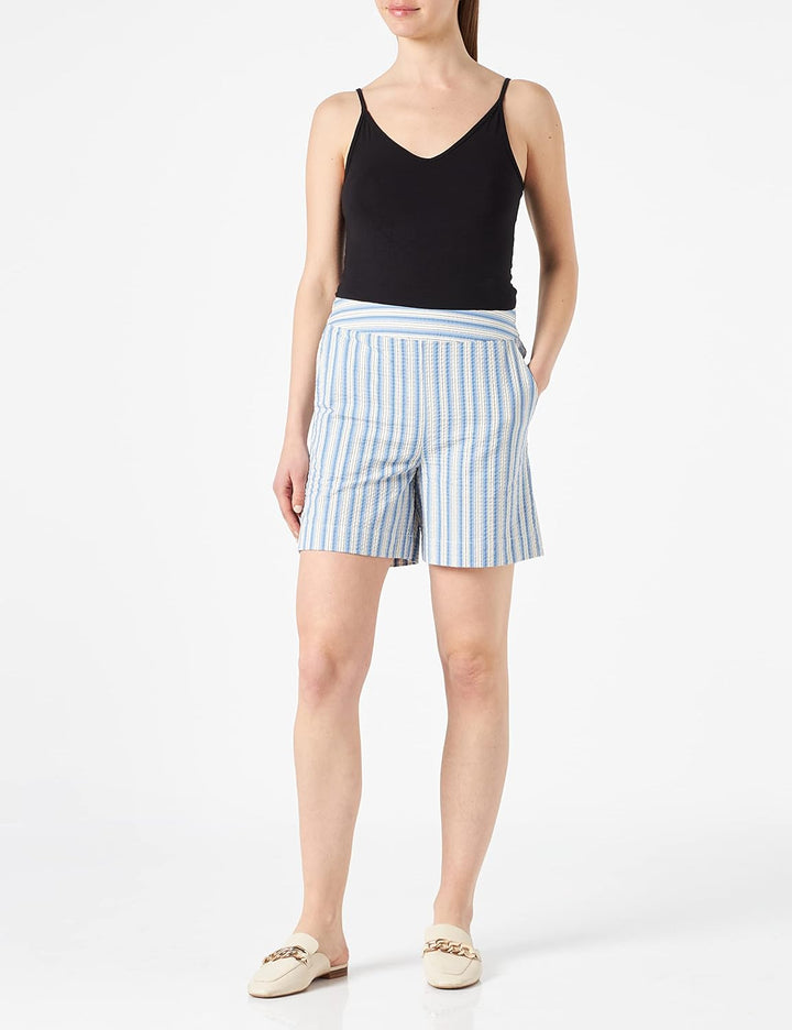 PART TWO Damen Pantsypw SHO Shorts Relaxed Fit Cargos 38 Riviera Stripe, 38 Riviera Stripe