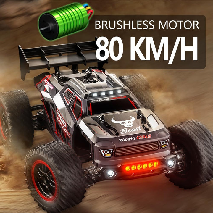 X-Verse SG316MAX 1:16 80KM/H Ferngesteuertes Auto Bürstenloses RC Autos Offroad, 2.4GHz All Terrain