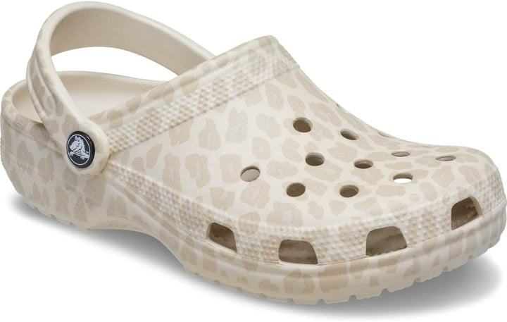 Crocs Classic Animal Clog 33/34 EU Almond Tint Leopard, 33/34 EU Almond Tint Leopard