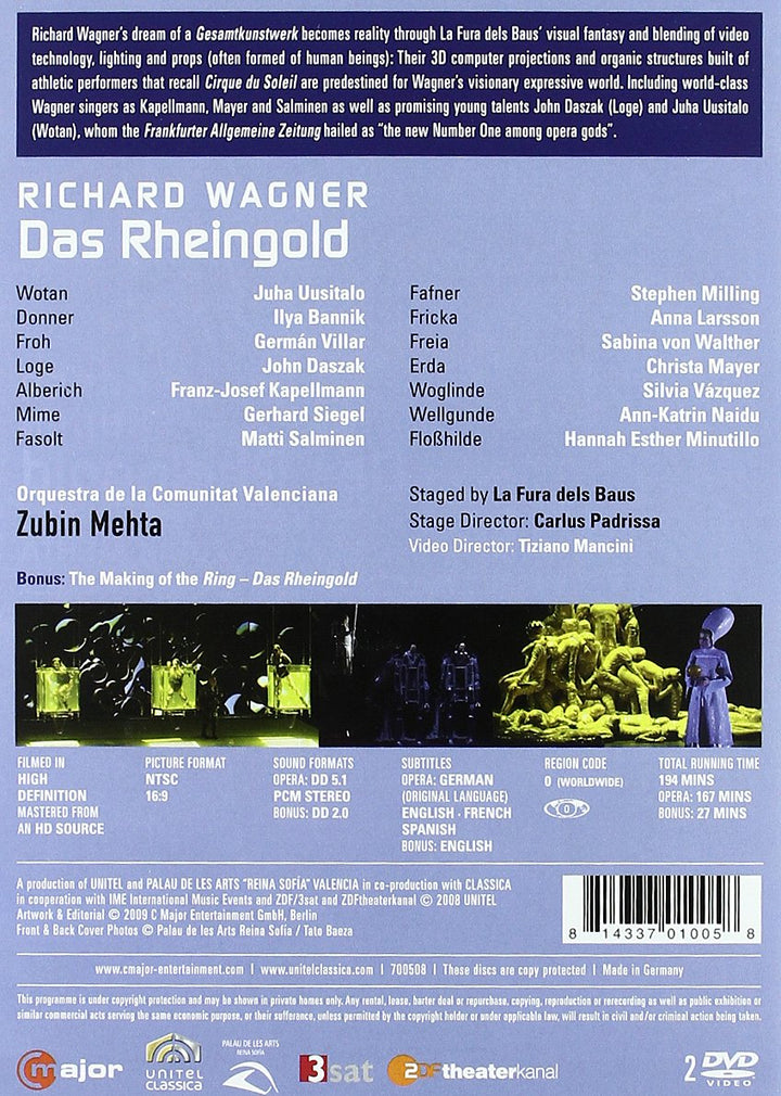 Der Ring des Nibelungen [Limited Edition] [8 DVDs], DVD