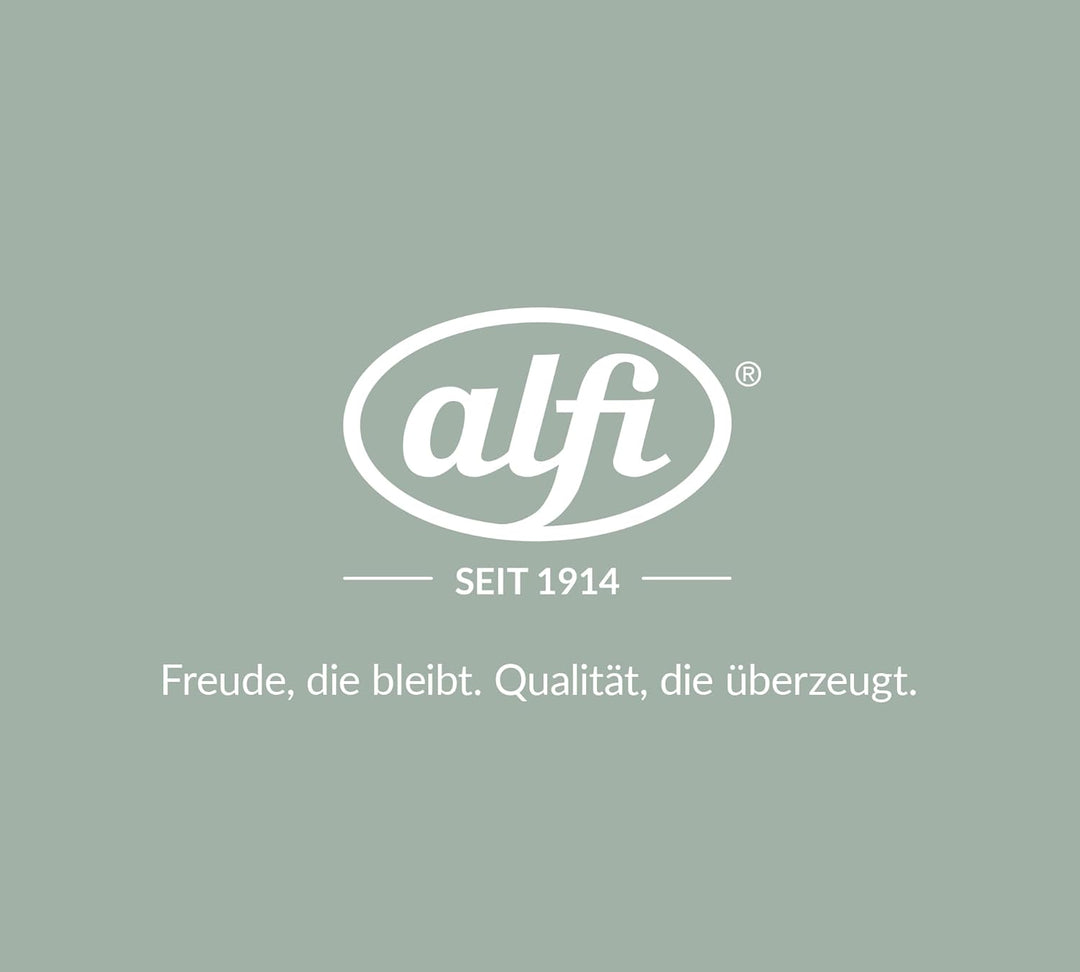alfi ECO 1,0l, mint grün, Isolierkanne mit hygienischem Hartglaseinsatz aus Kunststoff, Drehverschlu