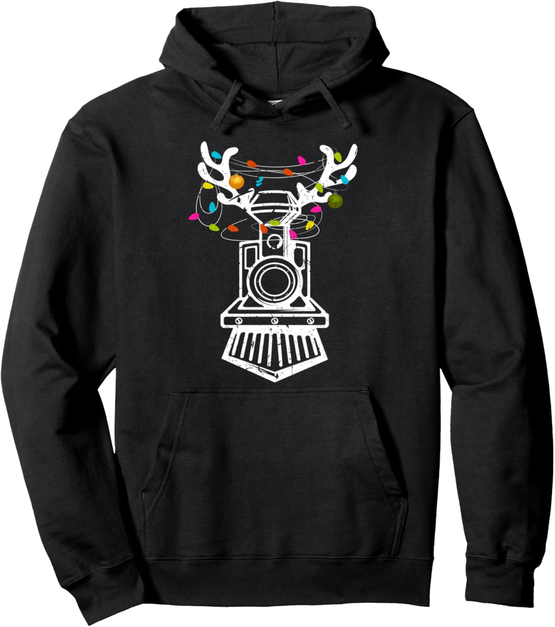 Weihnachts Zug Weihnachten Eisenbahn Pullover Hoodie