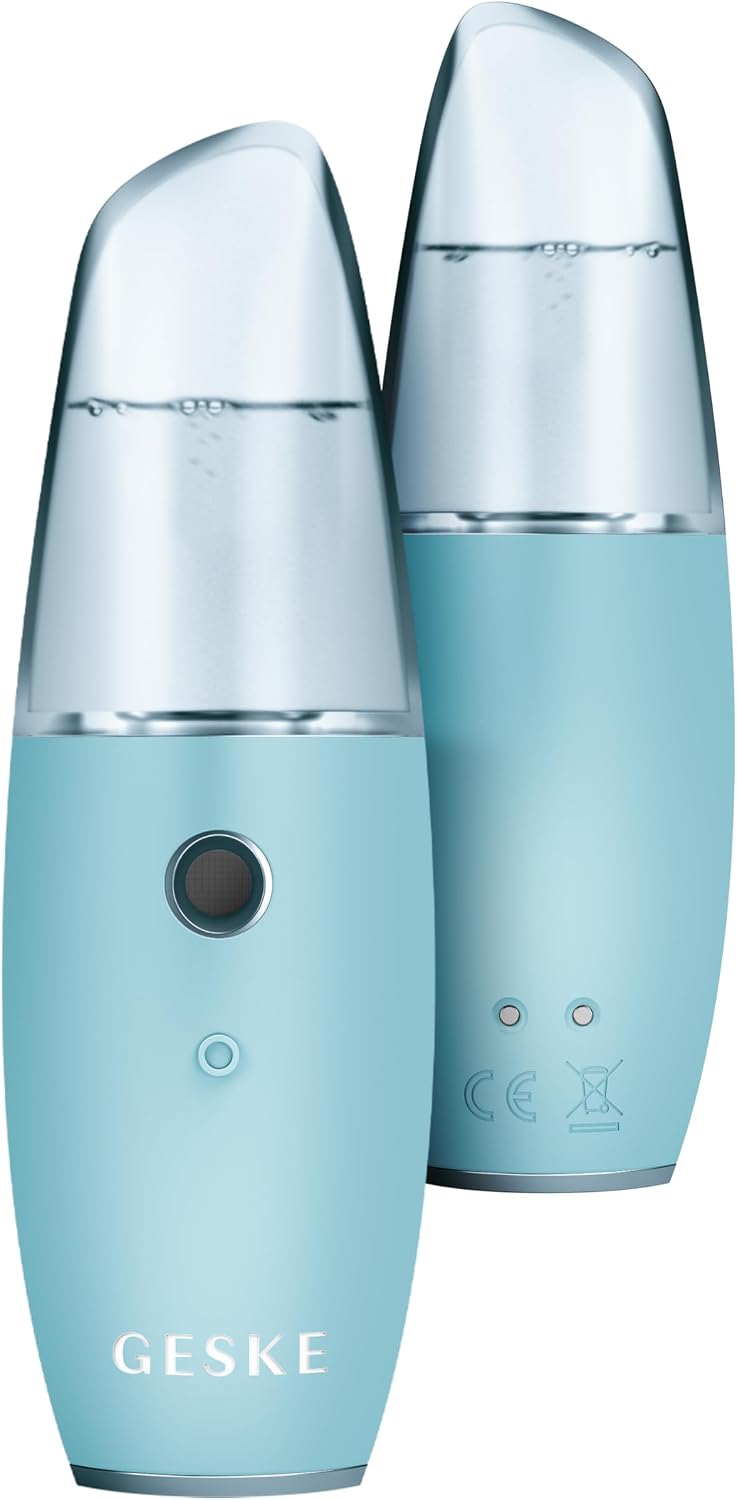 GESKE | SmartAppGuided™ Facial Hydration Refresher | 4 in 1 | Wasserzerstäuber | Gesichtsdampfer | W