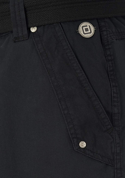 riverso Cargo Shorts Herren mit Gürtel Regular Fit RIVAnton Kurze Hosen Cargoshorts Sommer 100% Baum