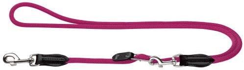 HUNTER FREESTYLE Vario-Leine für Hunde, robust, wetterfest, 1,0 x 260 cm, schwarz schwarz 1,0 x 260