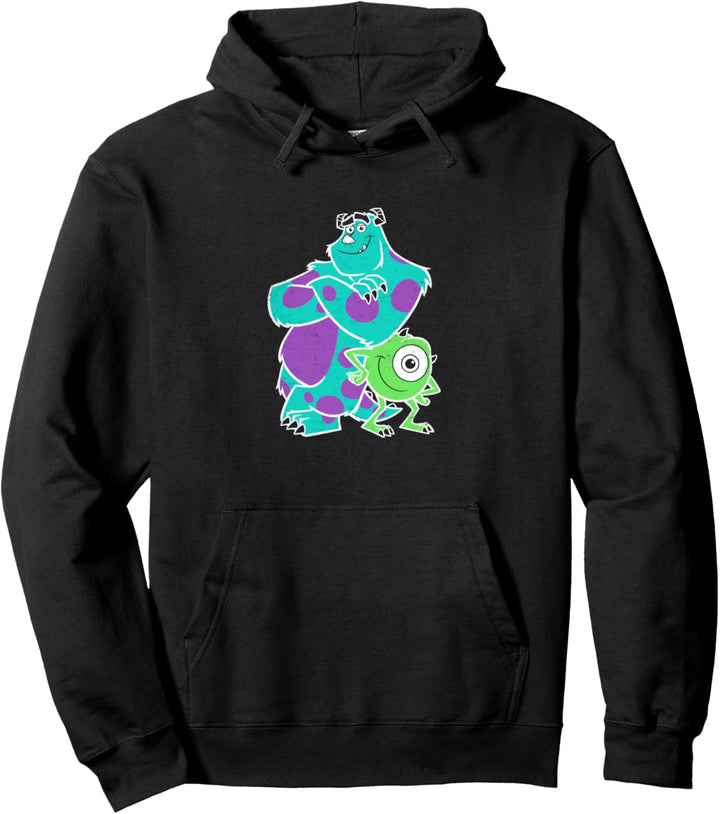 Disney Pixar Monsters University Sulley Mike Buds Pullover Hoodie