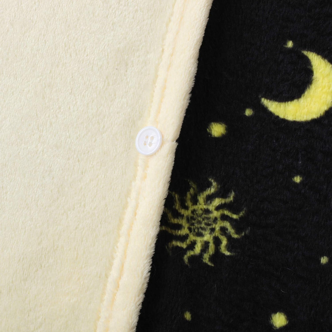 Katara Damen, Herren Einhorn Schwarz-sterne Jumpsuit S Einhorn Schwarz-sterne, S Einhorn Schwarz-ste