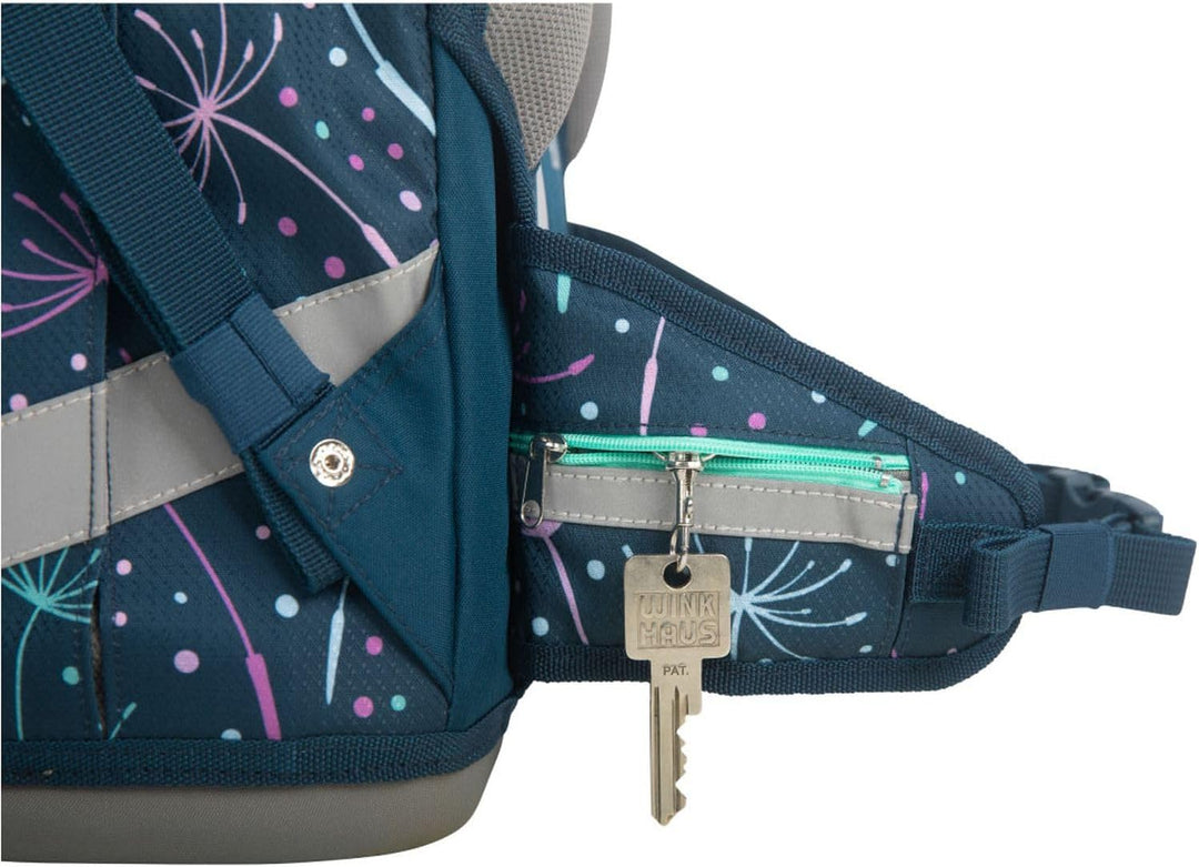 SCHOOL-MOOD Champion Pro Lina Kätzchen Schulranzenset 7-teilig 21,5L Stauraum, ergonomisches Easy Fi