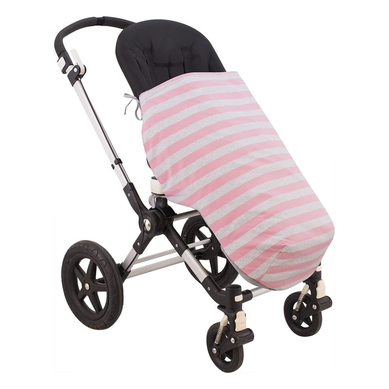 JYOKO KIDS Universal Baby Fusssack Kinderwagen (PINK ISLAND, Baumwolle)