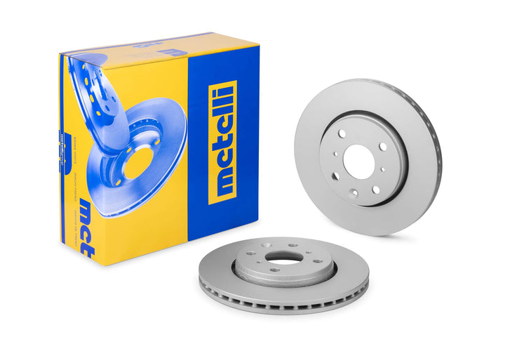 metelligroup 23-0834C Bremsscheiben Lackiert, Kit bestehend aus 2 Bremsscheiben, Ersatzteil im Auto,
