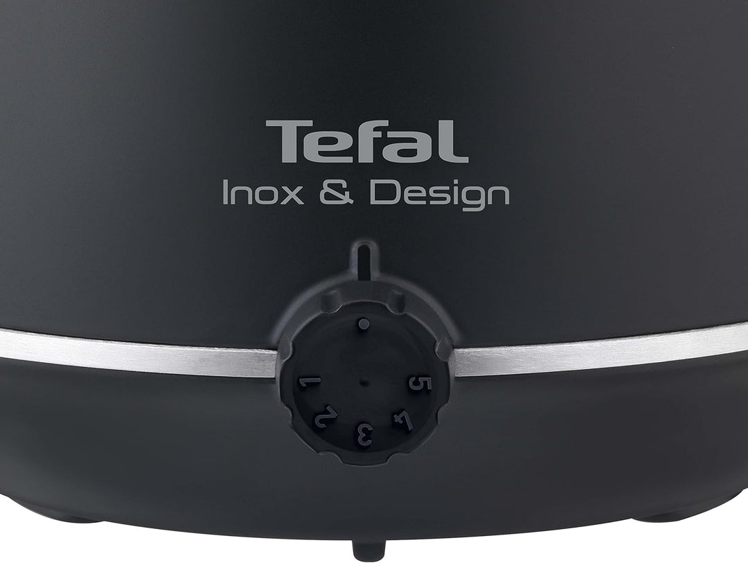 Tefal EF256812 Fondue aus Edelstahl & Design mit isolierender Wand, 8 Gabeln, spülmaschinenfest und