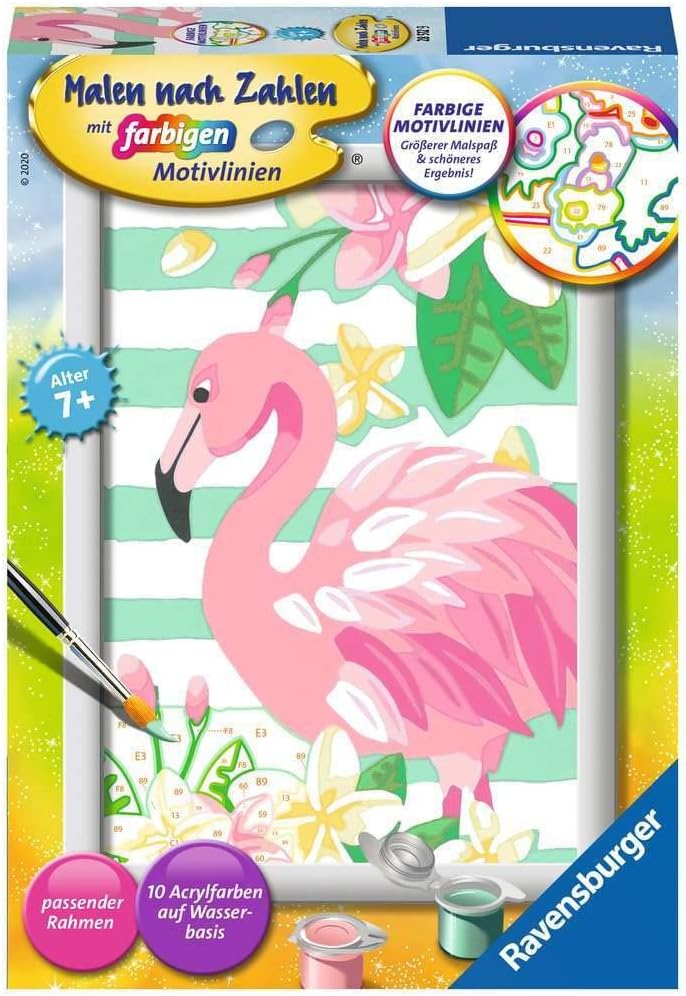 Ravensburger Malen nach Zahlen 28512 - Think Pink