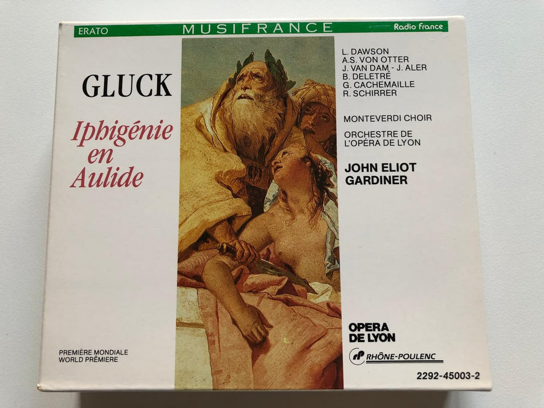 Gluck: Iphigénie en Aulide (Gesamtaufnahme) (franz.), Audio-CD