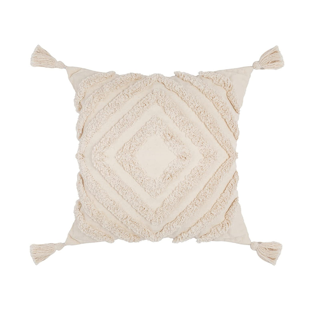 VanderHOME Bohemian Super Soft Kissenbezug Dekorative Tufted Quaste Kissenbezüge Baumwolle Weich Wov