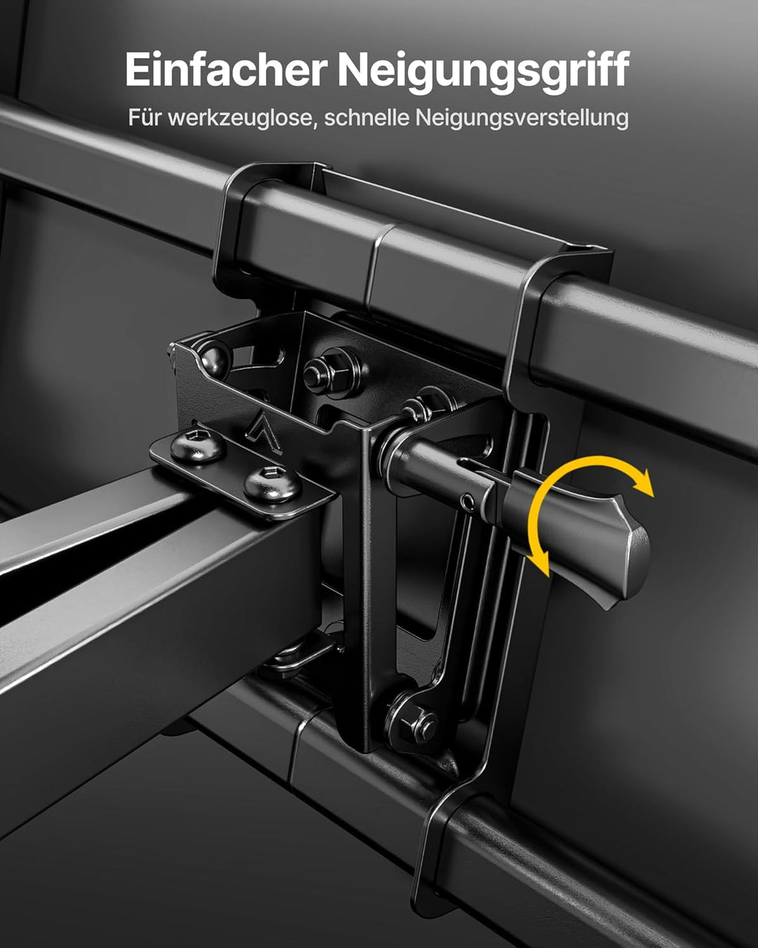 monTEK TV Wandhalterung für die meisten 37–90 Zoll Fernseher bis 75 kg, Wandhalterung Fernseher mit