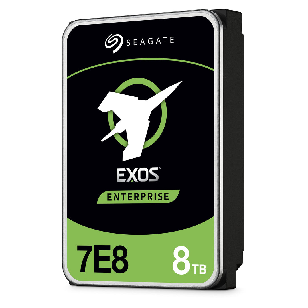 Seagate Exos 7E8 Enterprise Class, interne Festplatte 8 TB HDD, 3.5 Zoll, Modellnr.: ST8000NM001A