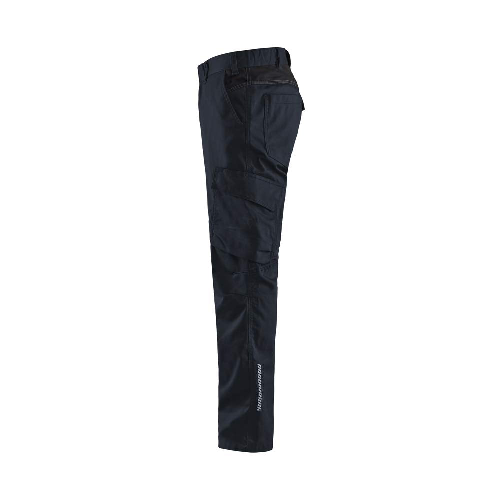 Blaklader 144418328699C144 Industrie Stretch Arbeitshose, Dunkelmarine/Schwarz, Grösse C144