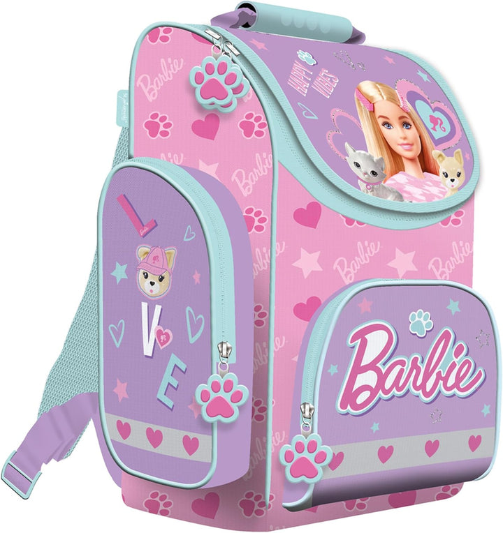 Goldkids - Schulranzen für Jungen und Mädchen - Schul-Rucksack für Kinder mit Federmäppchen - Schuhb