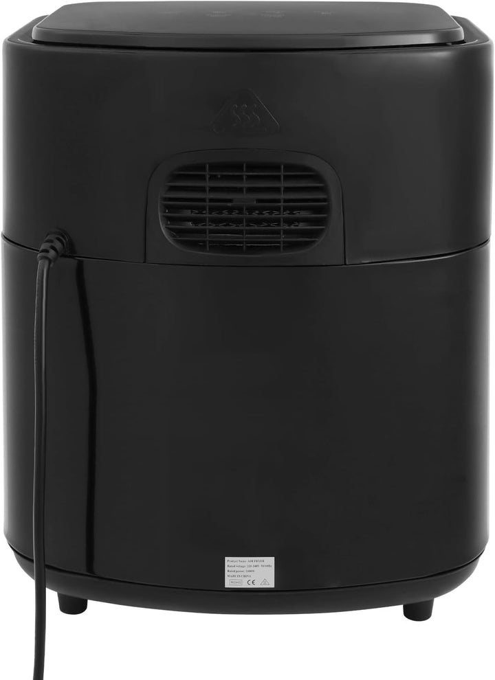 15L Minibackofen Heissluftfritteuse, Heissluft-Backofen 1400W mit 3 Zubehör, Heissluftfritteuse mit
