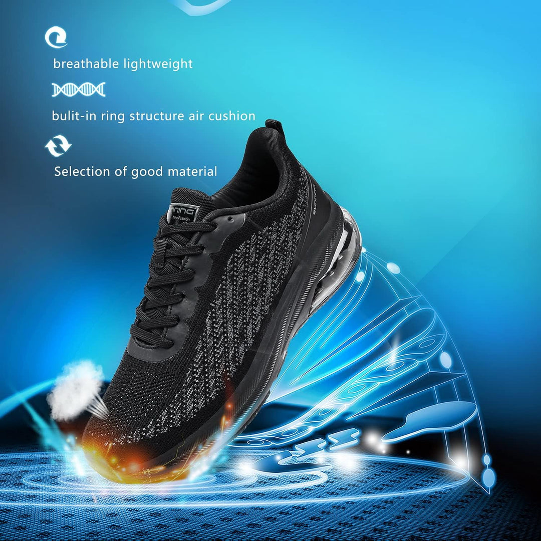 frysen Herren Damen Sportschuhe Fitness Schuhe Running Sneaker Sport Sneakers Laufschuhe Trekkingsch