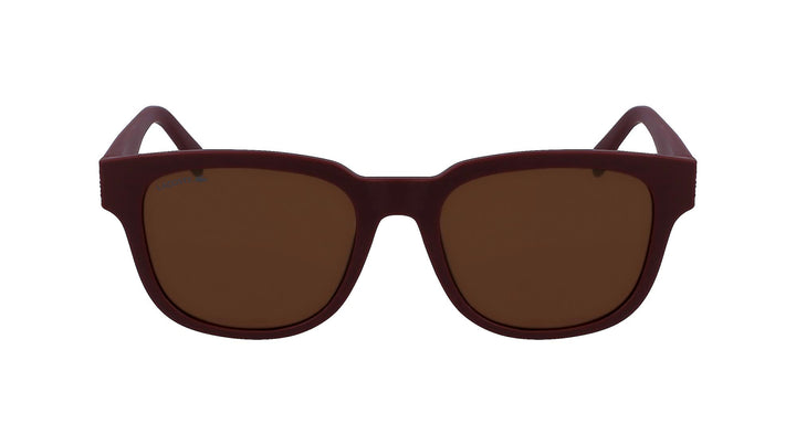 Lacoste Unisex L982S Sunglasses, 600 Matte RED, 53