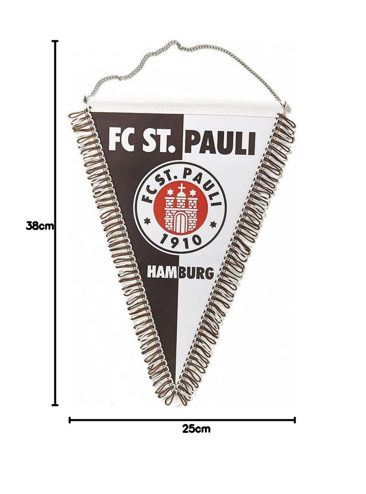 FC St. Pauli - Logo Liga - Wimpel 25 x 38cm