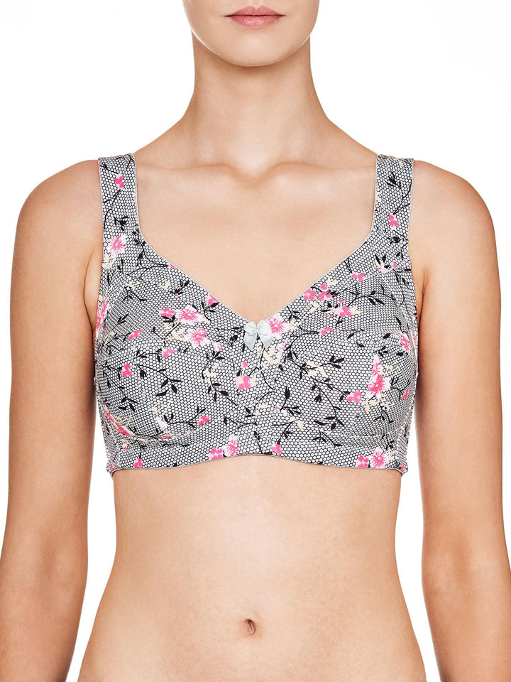 Susa Damen BH 100B Lind-bedruckt, 100B Lind-bedruckt