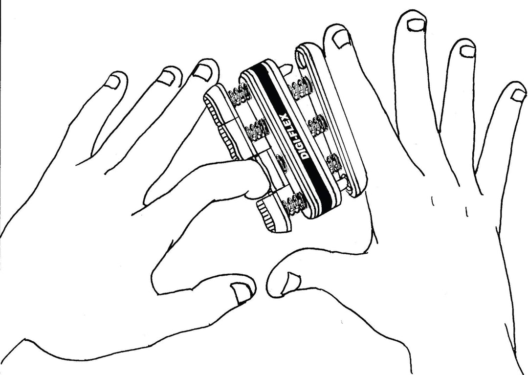 Digi-Flex Handtrainer Fingertrainer Digiflex (gelb extra leicht)