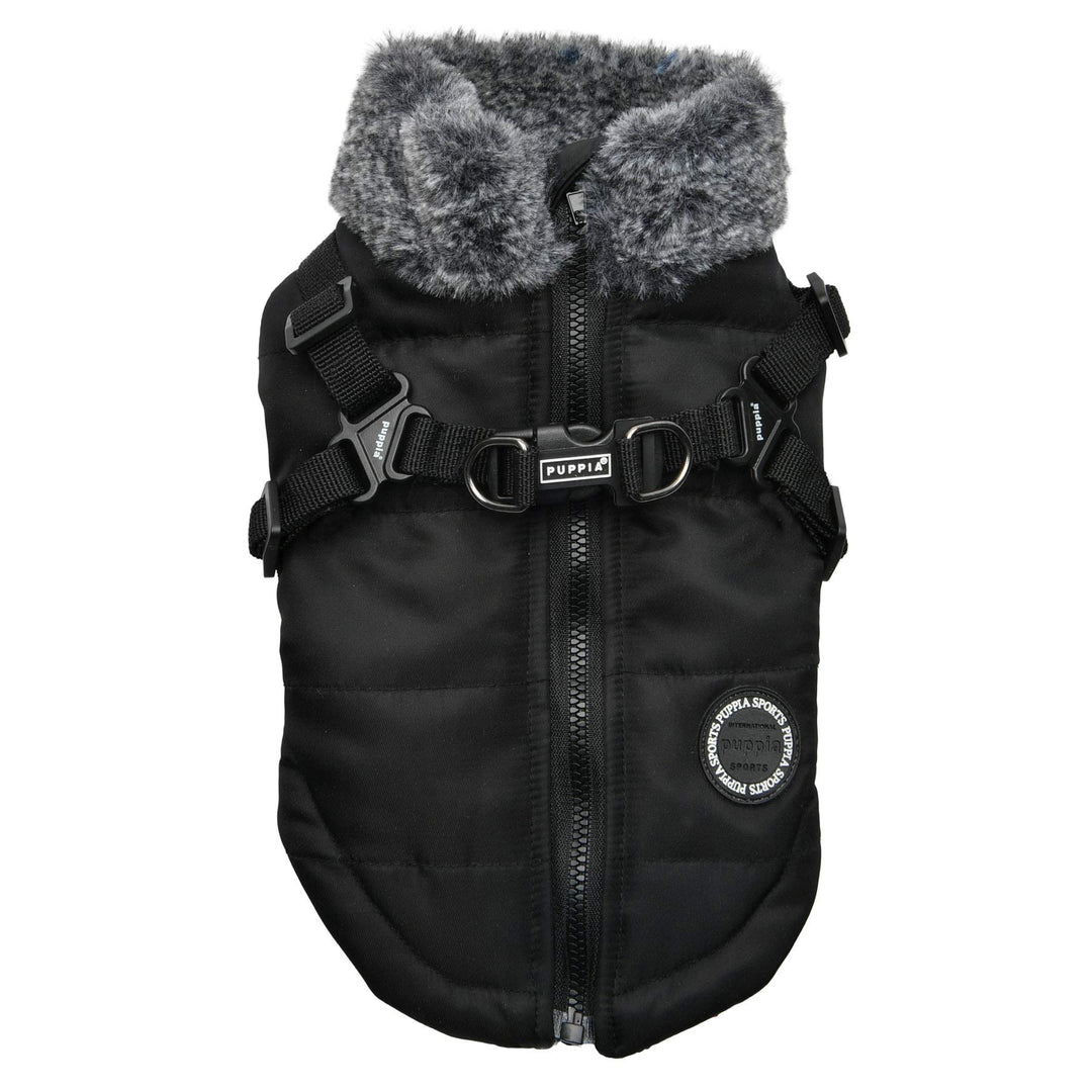 Puppia Donavan Winterweste – Schwarz – M schwarz M, schwarz M