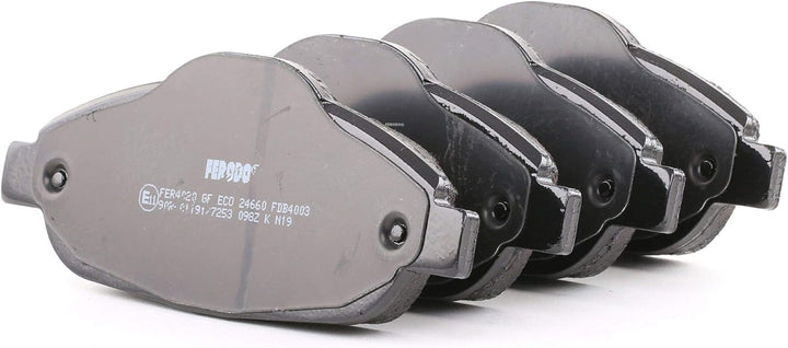 Ferodo FDB4003 PREMIER Bremsbelagsatz, Scheibenbremse - (4-teilig) - (4 Stück)
