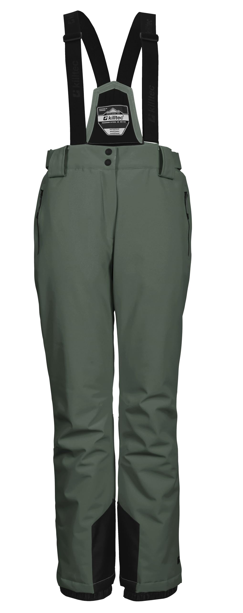 Killtec Damen Funktionshose/Skihose mit abnehmbaren Trägern, Kantenschutz und Schneefang Ksw 249 Wmn