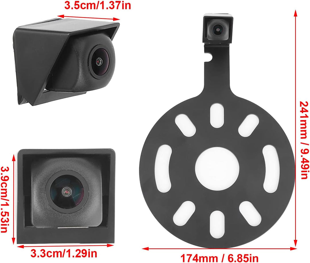 Auto Backup Rückfahrkamera Ersatzreifenhalterung 160° Wide View IP68 Wasserdicht Fit für Wrangler 07