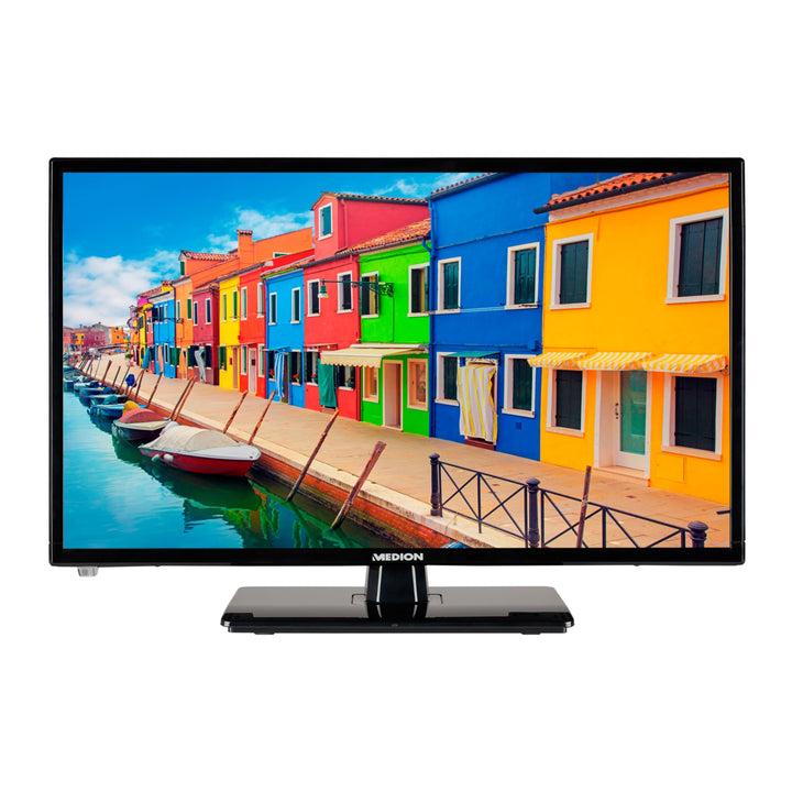 MEDION E12412 59,9 cm (23,6 Zoll) Full HD Fernseher (Triple Tuner, DVB-T2 HD, Mediaplayer, 12V KFZ C