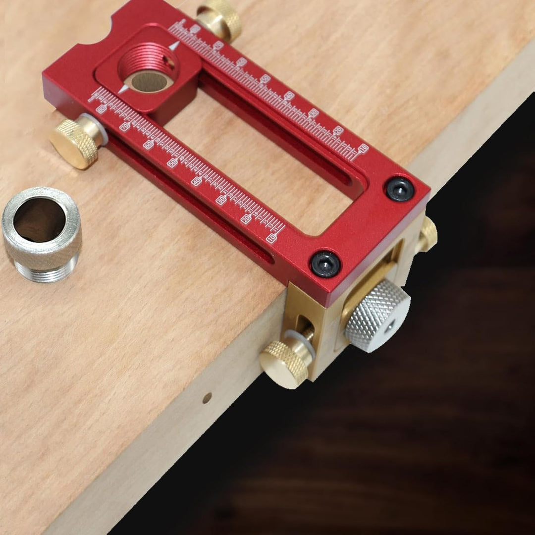 Dübelvorrichtungssatz, Bohrvorrichtungssatz | Holzbearbeitungs-Bohrlocher-Locator,Pin Fixture Holzbe