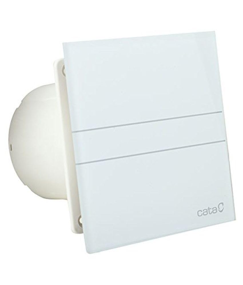 Ventilator Lüfter CATA E-100 GT mit Rückschlagklappe !!! Timer Nachlauf Glasfront stark 115 m3/h seh