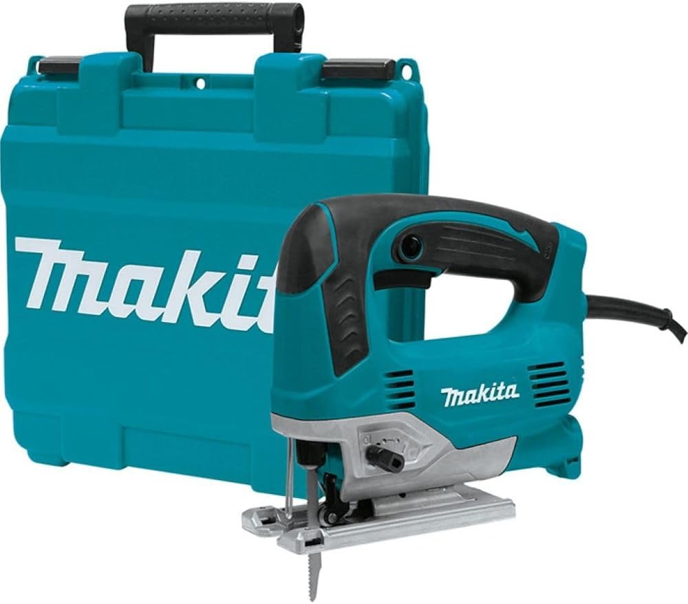 Makita JV0600K Pendelhubstichsäge 650 W, JV0600K/2, Blau