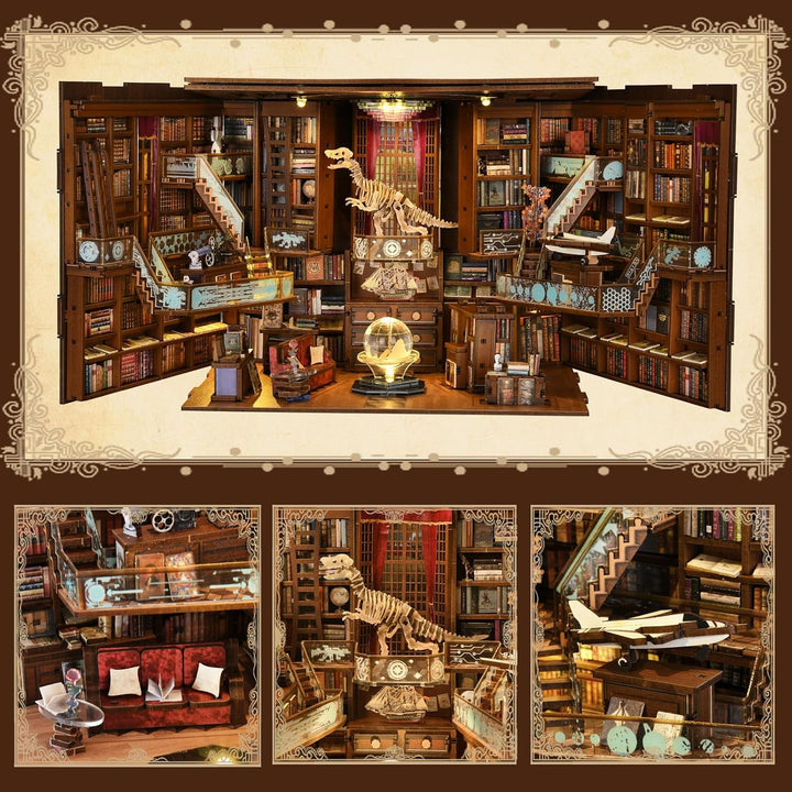 Book Nook Kit, DIY Miniatur Puppenhaus Booknook Kit(Beyond Library Max), Beyond Library Max