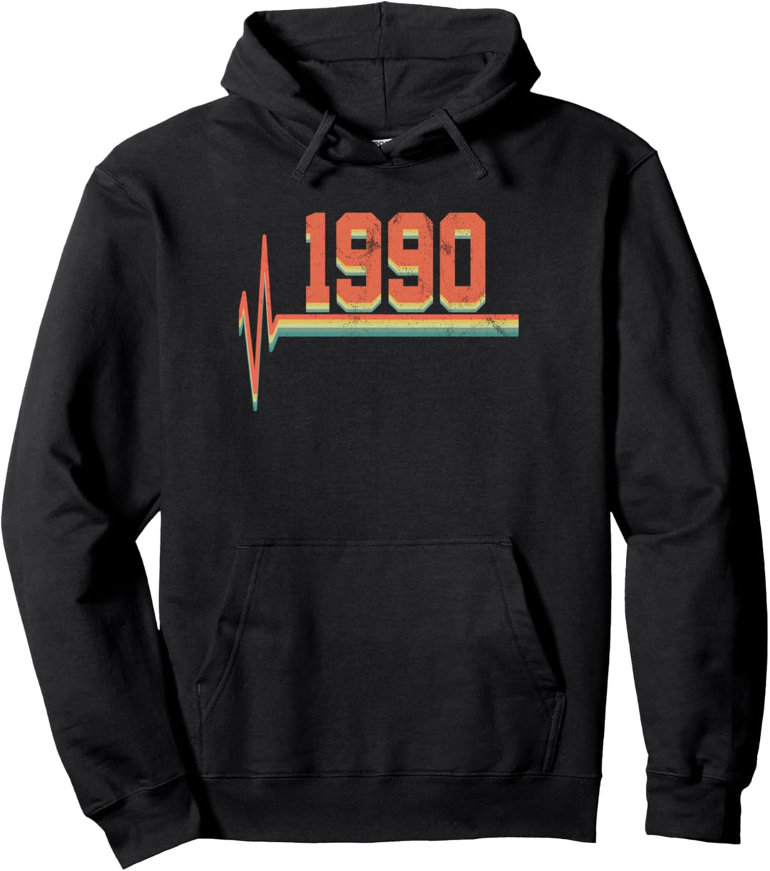 1990 Geburtstag Pullover Hoodie