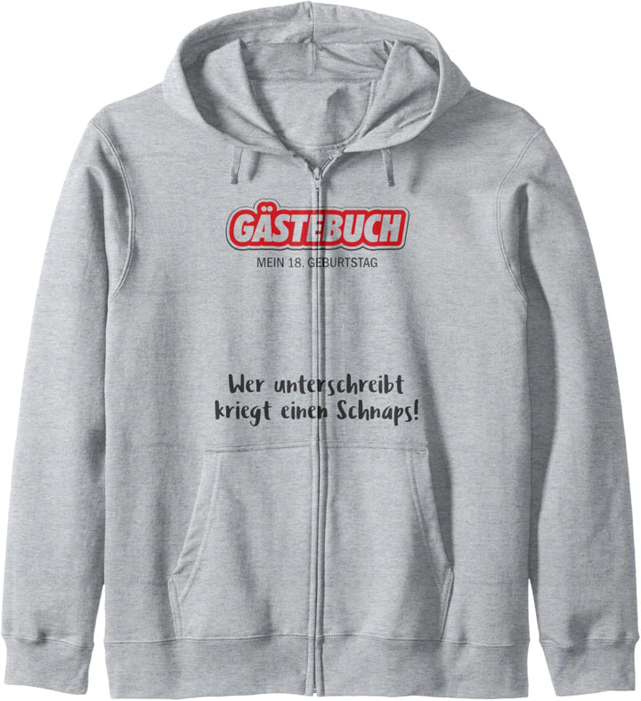 18. Geburtstag Party Gästebuch 18 Jahre 2003 geboren Kapuzenjacke