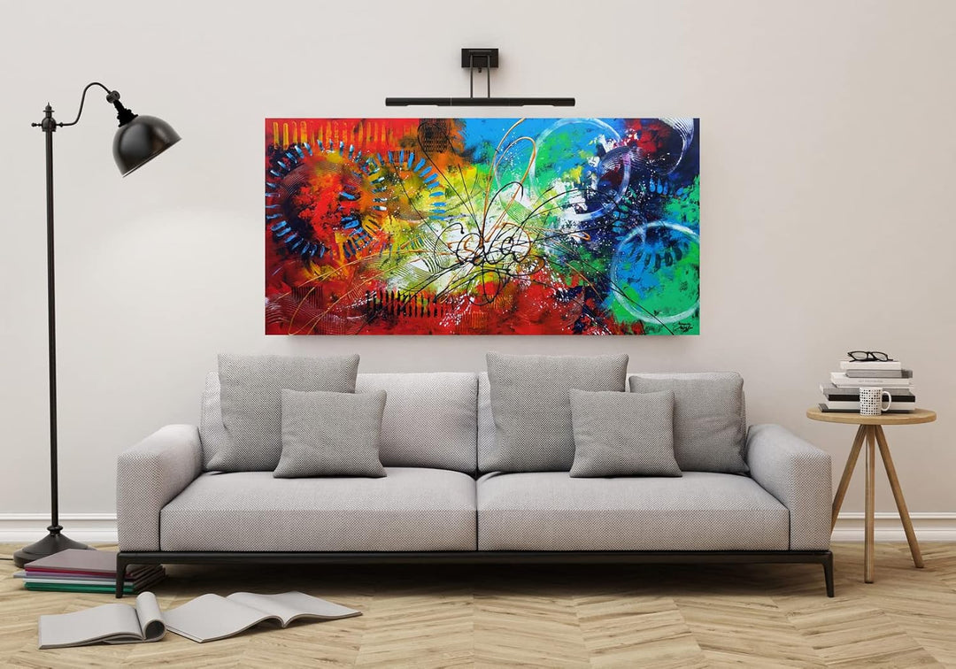 Monica Mirafiori I 100% HANDGEMALT I Gemälde Hoffnung 100x50cm | Gemälde Handgemalt | Acrylgemälde |