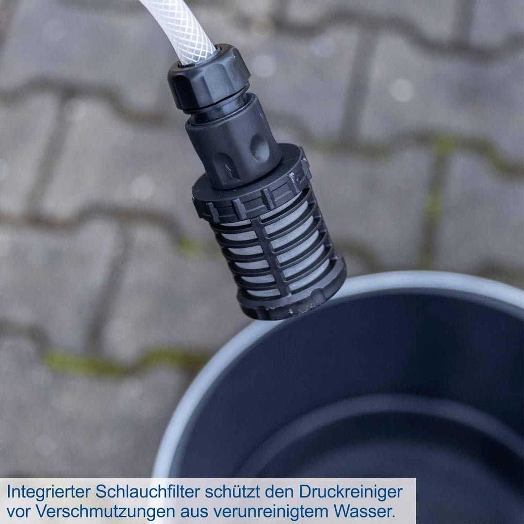 Scheppach Akku Hochdruckreiniger C-HPG35-X | Druck 35bar | Durchflussmenge 180L/h | Ansaugschlauch 6