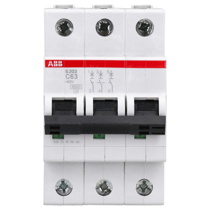 ABB Stotz S203-C63 1SAM201902R1002 weiss