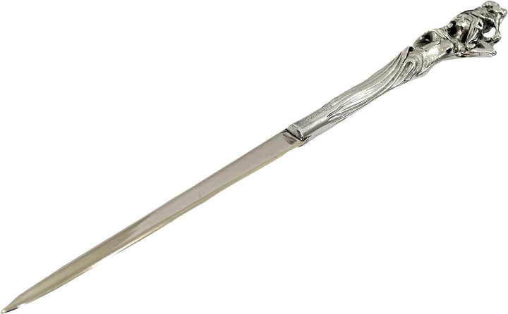 Cavagnini, Eleganter Brieföffner aus Edelstahl und Zinn, inklusive Geschenkbox (Damen) Donna, Donna